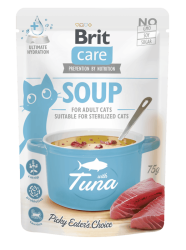 בריט קר מרק לחתול טונה 75 גרם Brit Care SOUP