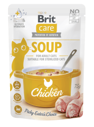 בריט קר מרק לחתול עוף 75 גרם Brit Care SOUP