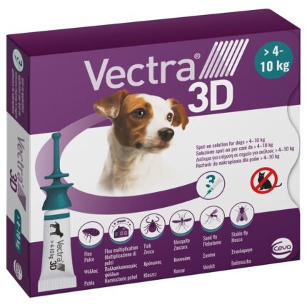 ווקטרה לכלב קטן 4-10 ק"ג Vectra