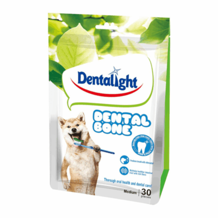 חטיף דנטלי לכלב דנטל פיור 30 יחידות 540 גרם Dentalight denta-bone