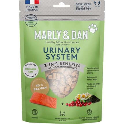 MARLY&DAN חטיף רך לחתולים יורינרי 40 גרם