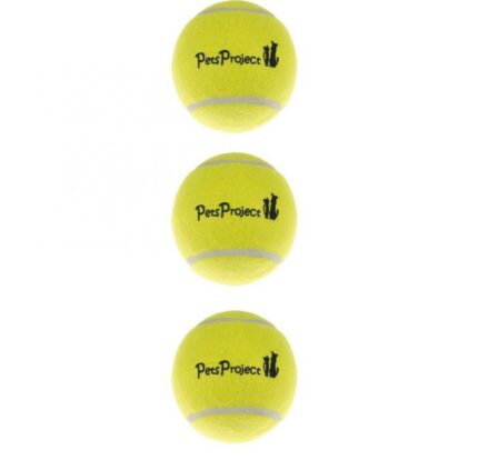 כדור טניס קטן 1.75 אינץ 3 יחידות במארז PetsProject