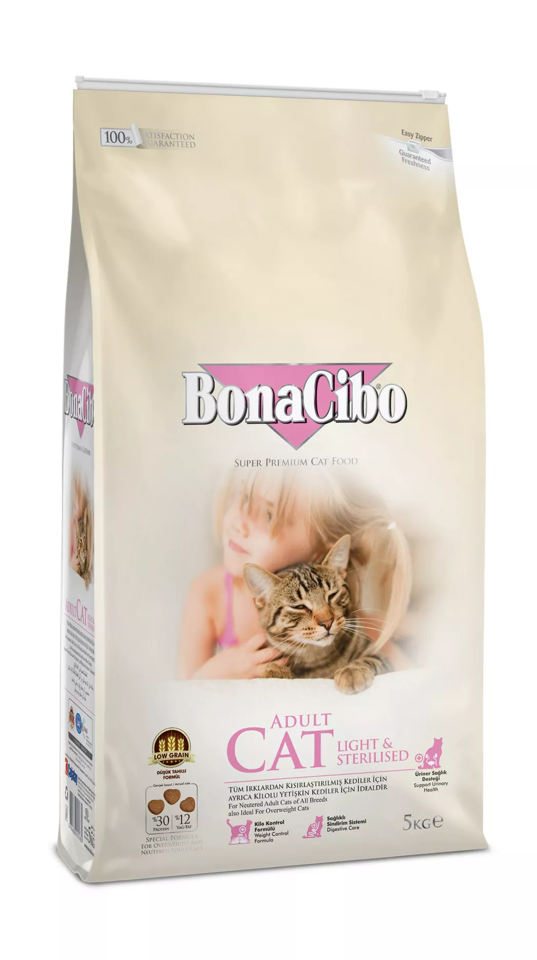בונאסיבו חתול בוגר מסורס עוף 5 ק”ג BonaCibo