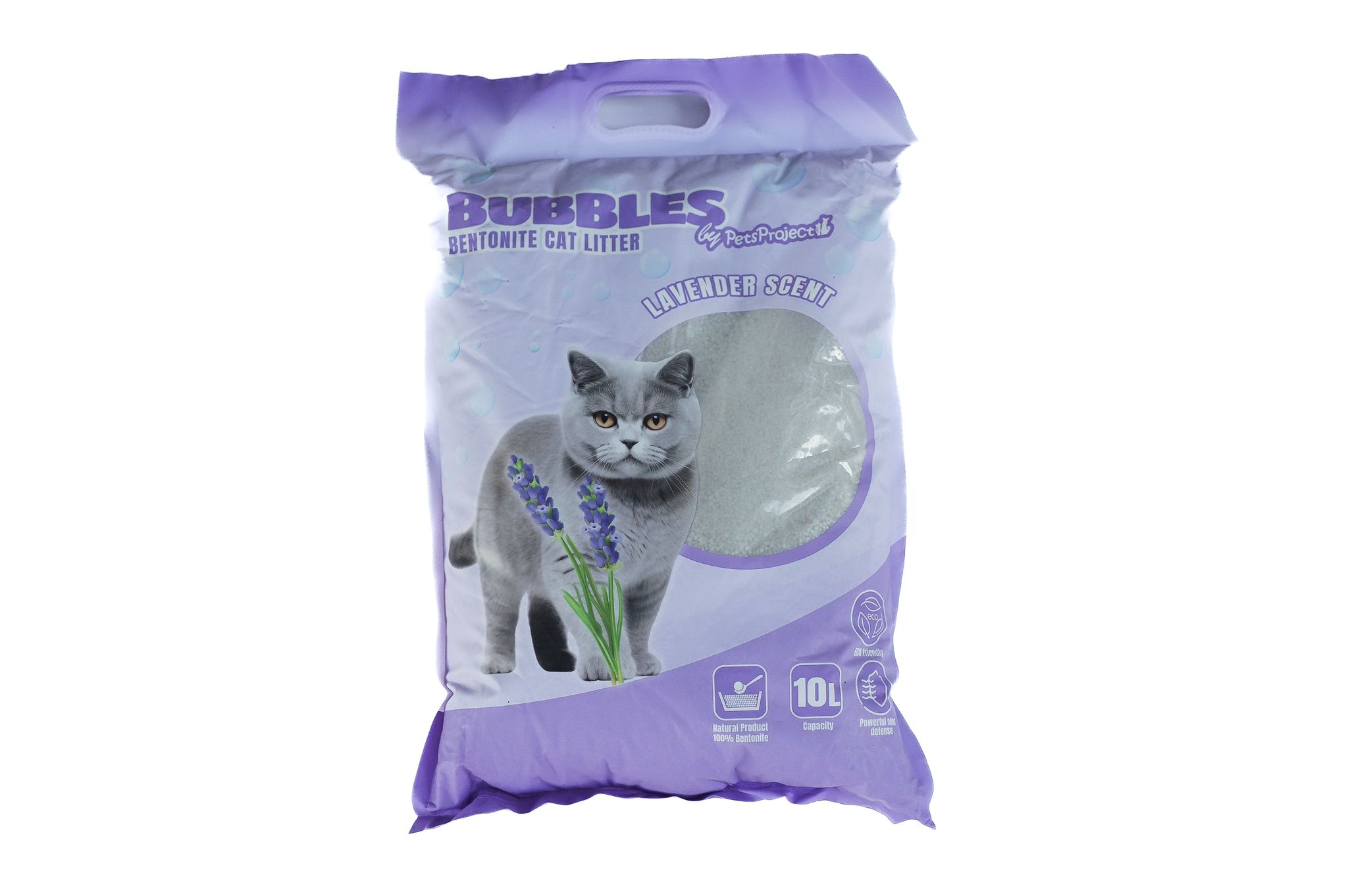 באבל חול בנטונייט לבנדר 10 ליטר BUBBLES - ג'ונגל - רשת חנויות מחמד ג ...