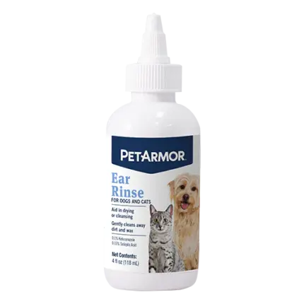 פט ארמור נוזל לניקוי אוזניים  118 מ"ל Petarmor