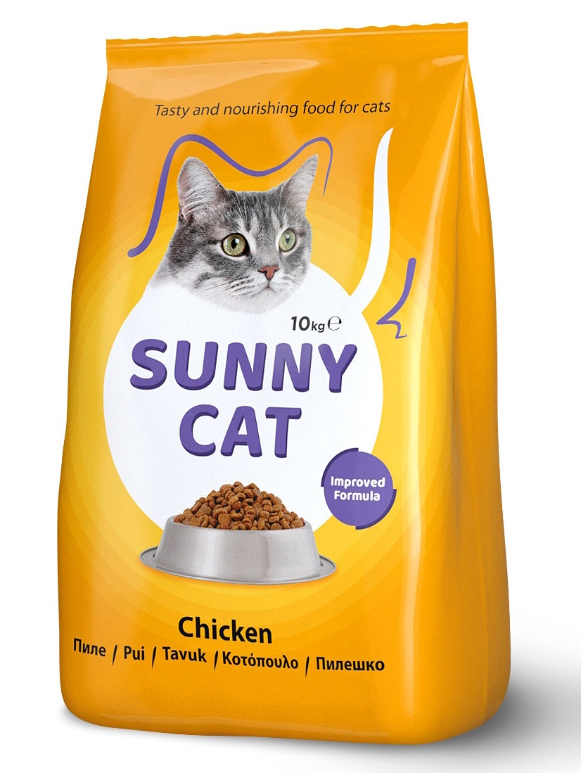 סאני קט עוף 10 ק”ג Sunny cat
