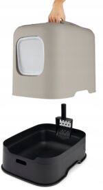 ⁦שירותי חתול דגם BIALA צבע קפוצ'ינו⁩ – תמונה ⁦3⁩