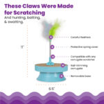 ⁦משחק אינטרקטיבי נוצה Petstages⁩ – תמונה ⁦2⁩