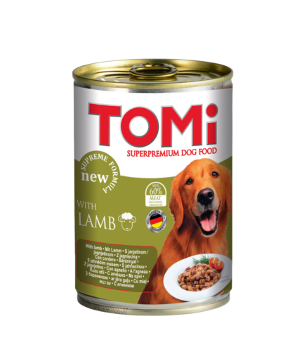 טומי כבש לכלב 400 גרם Tomi