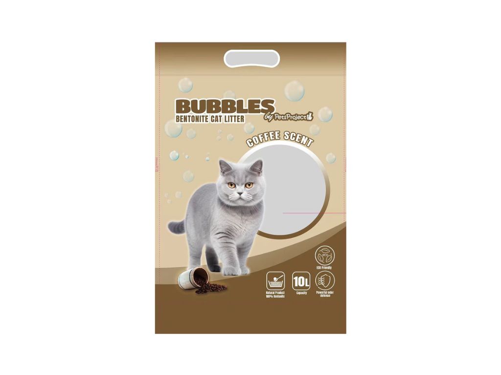 649870168528 באבל חול בנטונייט קפה 10 ליטר BUBBLES – תמונה 1