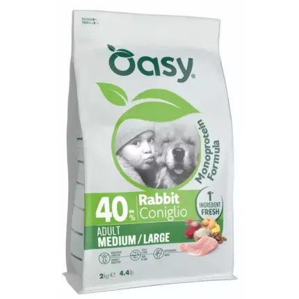 אואסי מונו בוגר ארנב 10 ק”ג Oasy