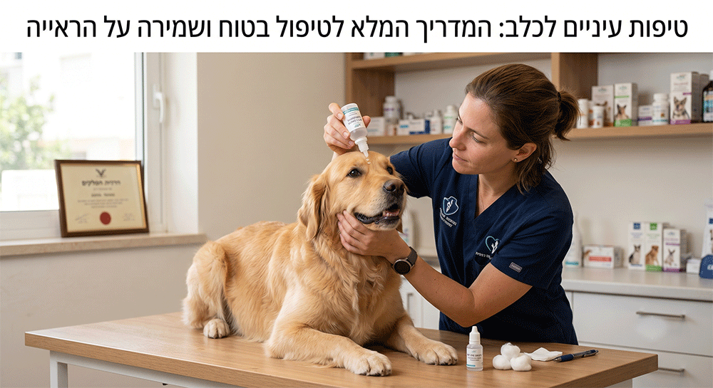 טיפות עיניים לכלב: המדריך המלא לטיפול בטוח ושמירה על הראייה | ג'ונגל קלאב