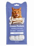 חטיף שלוקים יאמי עוף וחלב עזים 4 יח` 60 גרם Yummy