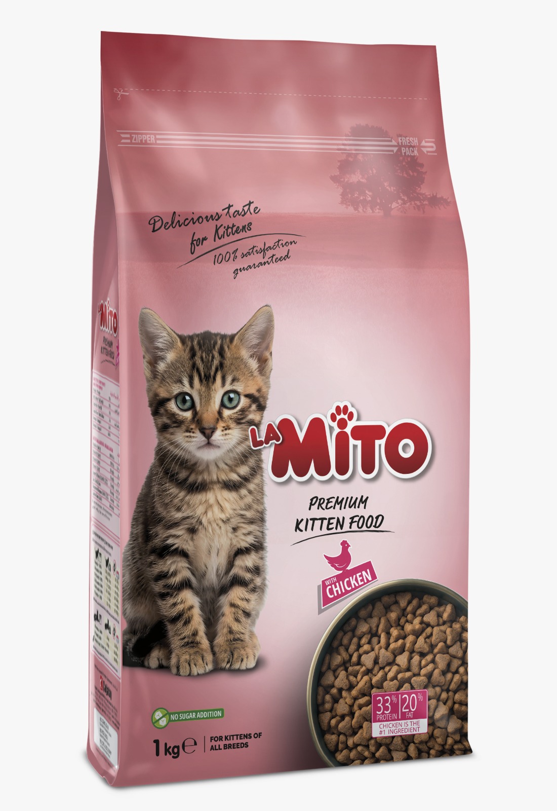 8694686407981 מיטו קיטן עוף 1 ק"ג Mito – תמונה 1